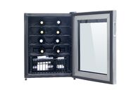 Deluxe 24 Bottles Single Zone Wine Cooler 50-85% Humidity Range CE Certificated