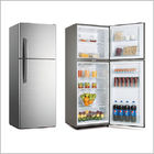 220L Two Doors Saving-energy Auto Defrost Refrigerator , Frost Free Refrigerator Freezer Cold Storage Function