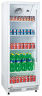 230L upright single door ABS inner direct cooling display beverage cooler/display freezer/beverage showcase