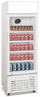 228L upright signle door aluminium inner direct cooling display beverage cooler/beverage showcase/commercial fridge