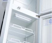 298L vertical double door double temperature display beverage cooler/beverage showcase/commercial fridge
