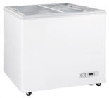 210L Chest Deep Freezer , Commercial Fridge Freezer CE Certificated