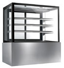 Commercial Glass Cake Display Cabinet , Auto Defrost Cake Display Chiller,1800mm Length and 800L Cake Fridge