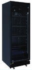 360L Upright Single Door ABS Inner Direct Cooling Display Beverage Cooler Without Canopy