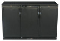 850/900mm Height Three Foaming Door Back Bar Cooler, Commercial Bar Refrigerator, Beer  Cooler