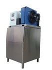 Stainless Steel Automatic Ice Maker Machine R22 Refrigerant For Fish Ship