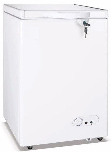 150L Commercial Chiller,Chest Freezer With Top Open One Solid Door And Lock