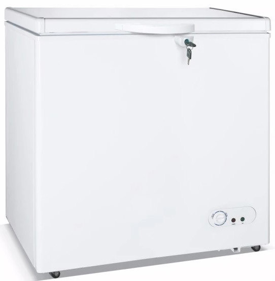 300L Low Noise Design Top Open One Solid Door Commercial Refrigerator