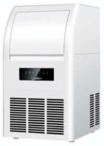 Automatic Portable Fast Cooling Low Power Compact Ice Machine , Small Ice Making Machine Air Cooled Cooling Way,25kg/24h