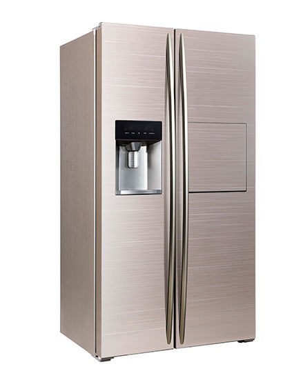 598l Side By Side Refrigerator Freezer Super Freezing Ce Approval With Ice Maker And Home Bar
