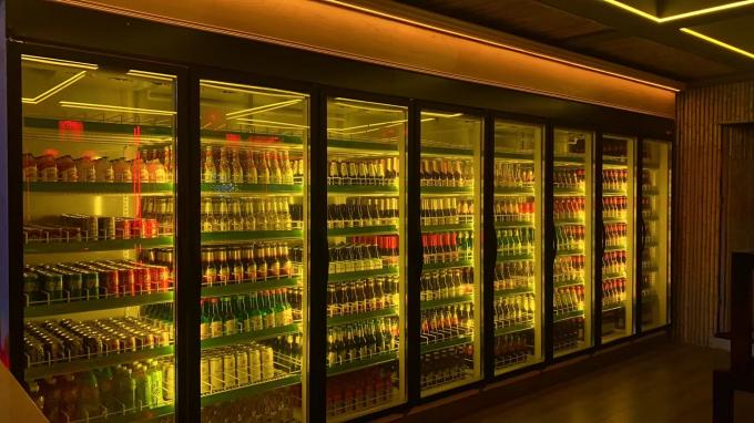 Beverage Beer Split Fridge Freezer Convenience Store Fridge Frost Free