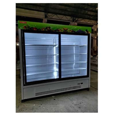 220V/50Hz Fruit Display Cooler Fridge Electric Automatic Defrost Type