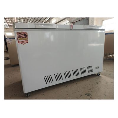 Versatile Commercial Island Chest Freezer Powder Coating Finish