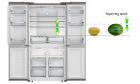Four Doors Side By Side Refrigerator Freezer 542L Capacity For Chiller Food