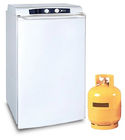 Manual Defrost Absorption Refrigerator High Performance With Superior Absorption Technology,100L Fridge & 10L Freezer
