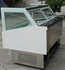 280L Automatic Defrosting Ice Cream Showcase Freezer -24℃ For Supermarket，1200mm Length