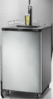 Electricity Beverage Cooler Refrigerator , Beer Keg Cooler Dispenser 170L