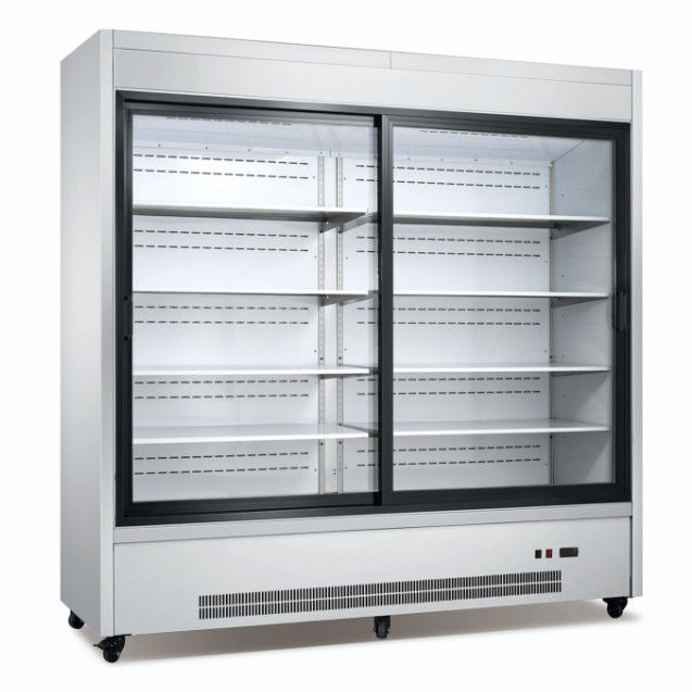 Commercial Fruit Display Cooler Chiller 2000L with LED Lighting