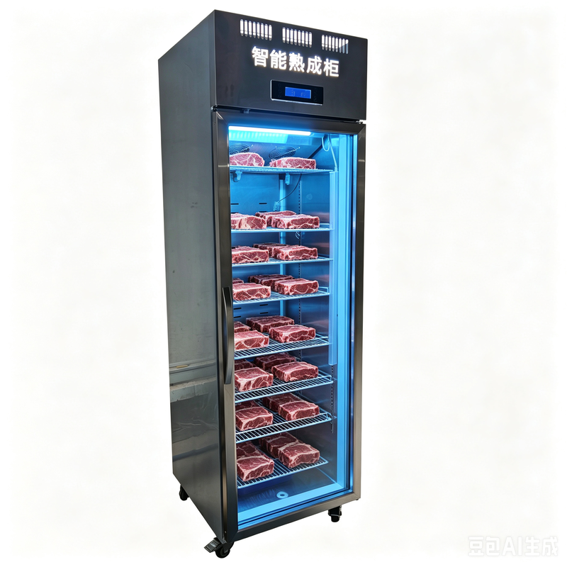 Dry Aging Cabinet Single Door Stainless Steel Beef Aged Steakhouse Equipment
